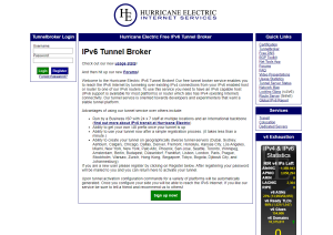 轻量应用服务器不支持IPv6怎么办?利用Tunnel Broker让你的博客支持IPv6~星空小站